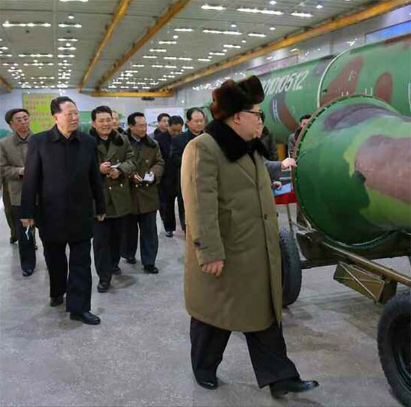김정은“핵탄두 폭발실험”