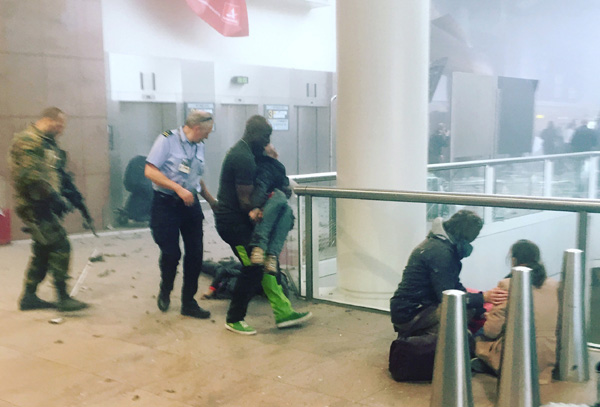 브뤼셀 연쇄 폭탄 테러…30여명 사망
