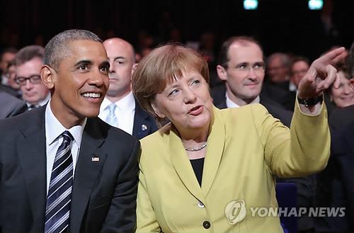 오바마, 독일서 ‘북핵 타협없다’ 거듭 경고…대중 압박도