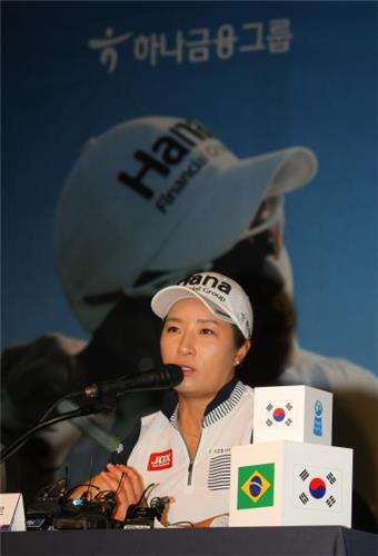박세리 “올림픽 금·은·동메달, 휩쓰는 것이 목표”