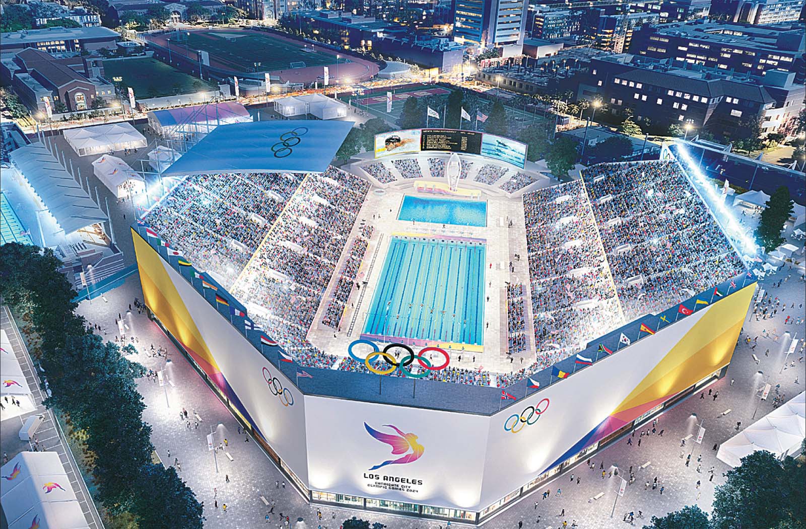 2024 올림픽 유치 경쟁 LA시“경기장 증개축”