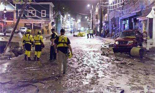 美메릴랜드 폭우로 120명 구조, 1명 사망