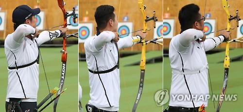 남자 양궁, 한국 선수끼리 4강서 맞대결 ‘천운’