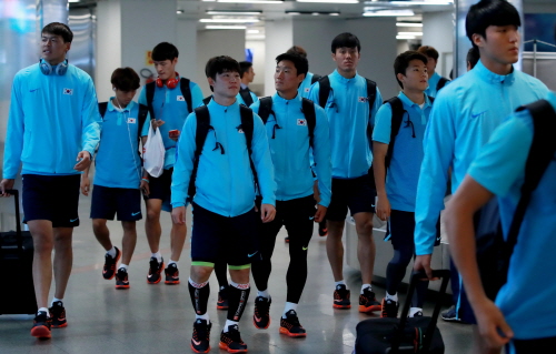 한국 축구 ‘결전의 땅’ 브라질리아 입성