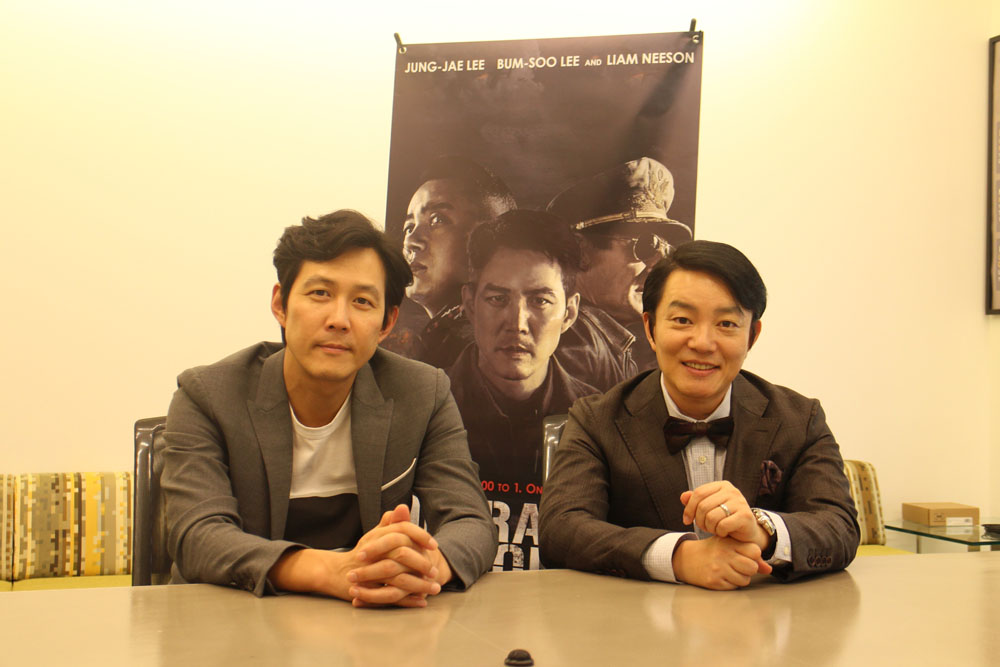 LA찾은 이정재·이범수 “한국영화 위상 높아져 뿌듯”
