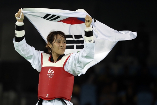 김소희, 태권도 첫 금메달…여자 49㎏급 우승