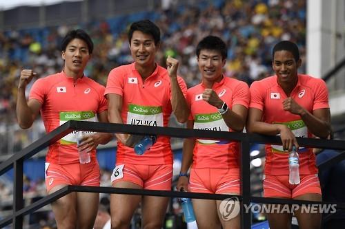 일본, 남자 400m계주 ‘아시아 新’ 조1위…중국도 결승 진출