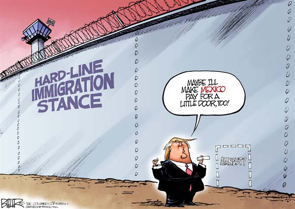트럼프의 국경장벽 수정안