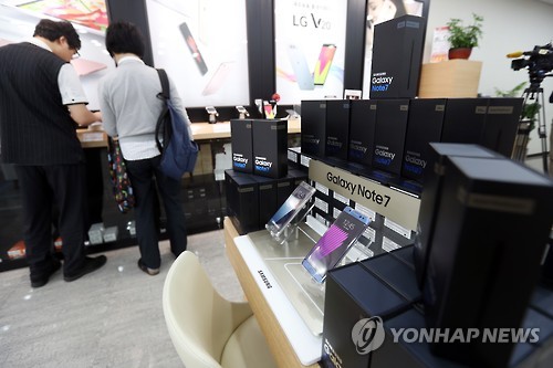’재등판’ 갤노트7 주말 이틀간 3만대 팔려…V20도 선전