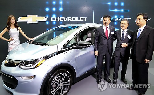 내년 상반기 순수전기차 ‘볼트 EV’ 한국 출시