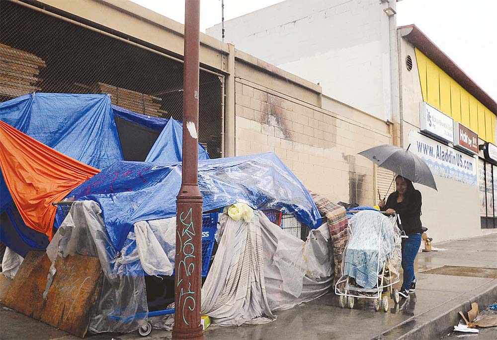 LA 지역 노숙자 절반 이상이 약물중독