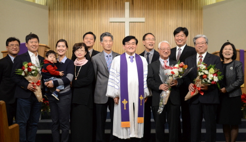 창립 40주년 대성장로교회 임직• 은퇴식.