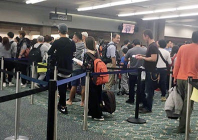 한국인도 호놀룰루 국제공항에서  강제추방