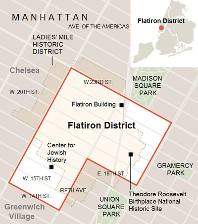 상가지역서 주거지역으로‘탈바꿈’ …맨하탄 ‘플랫아이언(Flatiron)’