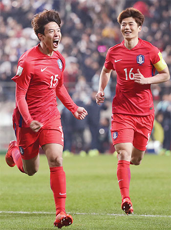 시리아에  1-0  한국  월드컵호  벼랑탈출