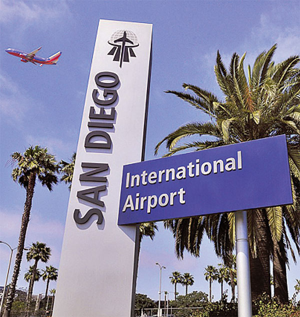 SD 국제공항 제2터미널 2억 들여 검색서비스 확대