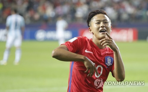 한국, 아르헨 꺾고 U20월드컵16강 진출