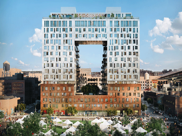 브루클린 윌리엄스버그 16층짜리 렌탈 아파트 올여름 완공