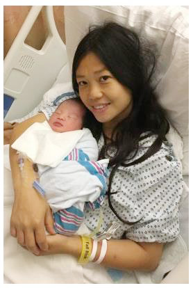 NYPD남편 순직 3년 만에 딸 낳은 중국계 여성 화제