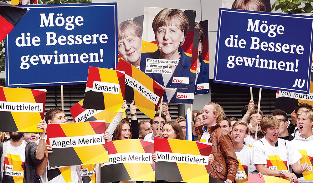 사민당 ‘슐츠 효과’사그라들어 결국 ‘메르켈의 선거’가 될 듯
