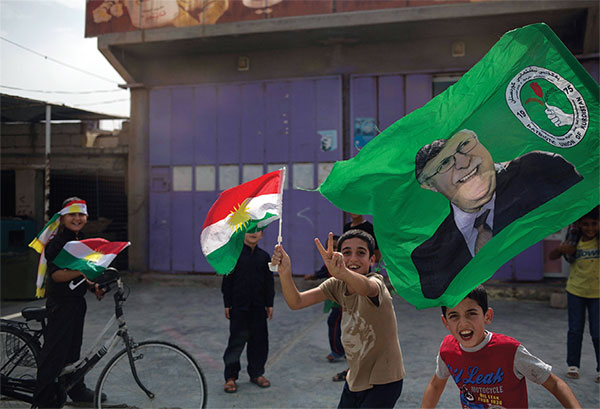 이라크 쿠르드 독립투표 “찬성 비율 압도적” 전망