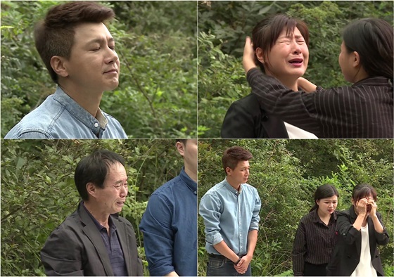 ‘살림남2’ 김승현 가족, 추석 앞두고 성묘…눈물 펑펑