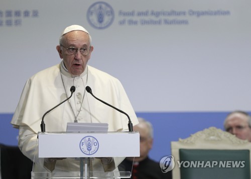 교황, 세계식량의 날 맞아 “기후변화 대처위해 생활방식 바꿔야”