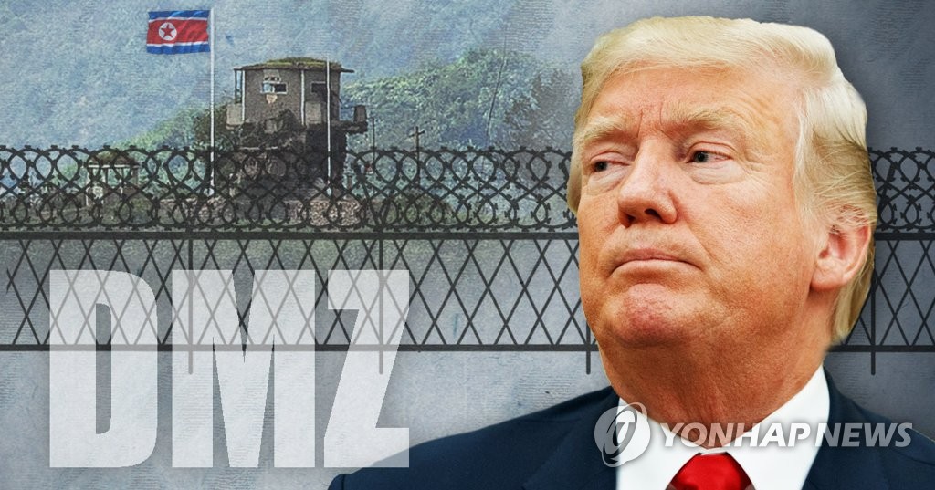 트럼프, DMZ 방문할지에 “말 안한다…놀라게 될 것”