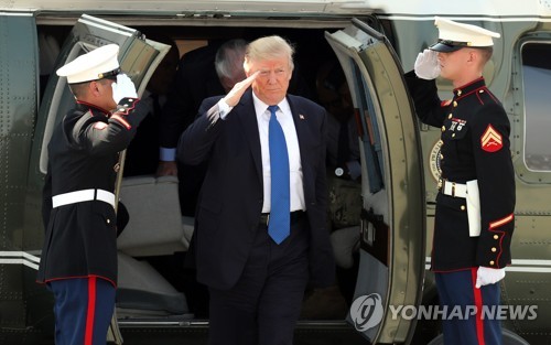 트럼프 “한국과 위대한 협력…美일자리 만들러 여기 왔다”
