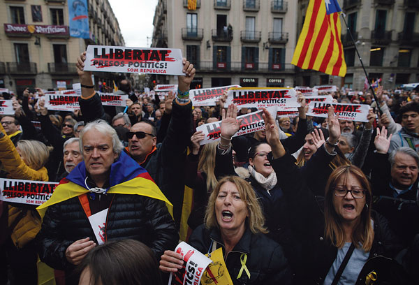 스페인 헌재, 카탈루냐 독립선언 무효 결정