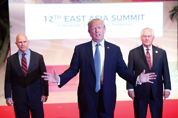 트럼프“돌연 순방 마무리”… EAS 회의 불참