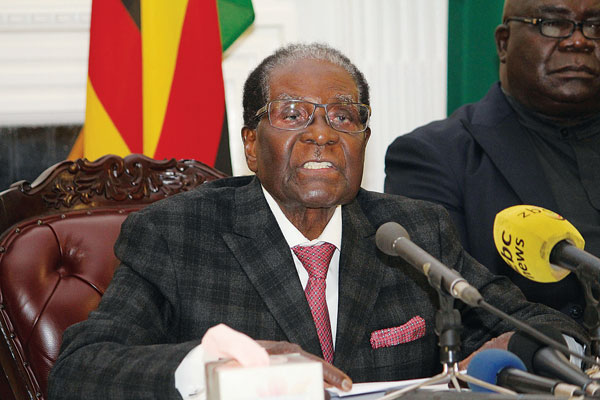 무가베 사퇴 번복, 짐바브웨 혼란