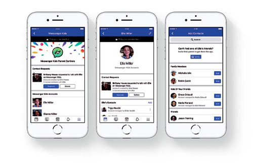 페이스북 어린이용 메시지 앱 첫 출시