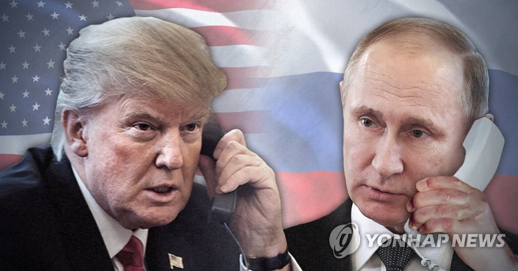 트럼프-푸틴 전화통화…”매우 위험한 北상황 해결위해 협력”