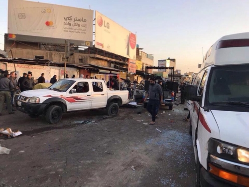 이라크 바그다드 도심서 연쇄 자폭테러…최소 27명 사망