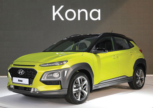 현대차, 소형 SUV ‘코나’ 판매가 공개