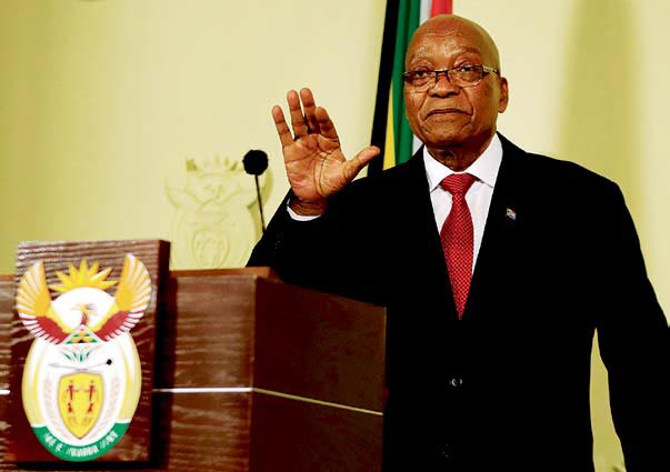 남아공 대통령 전격 사임