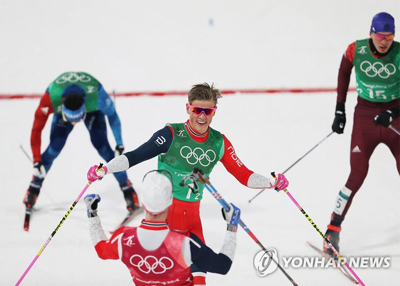 노르웨이, 메달 38개로 단일 대회 최다 신기록