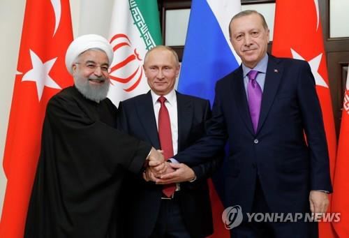 이란·터키·러시아 정상 내달 회담…시리아사태 논의