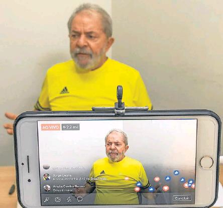 브라질 ‘좌파 아이콘’ 룰라 “체포·수감되면 나는 정치범”