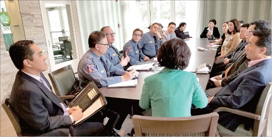 하워드카운티 경찰과 협력 강화