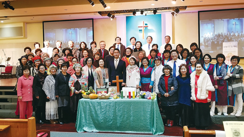 한인교회여성연합회 세계기도일 예배