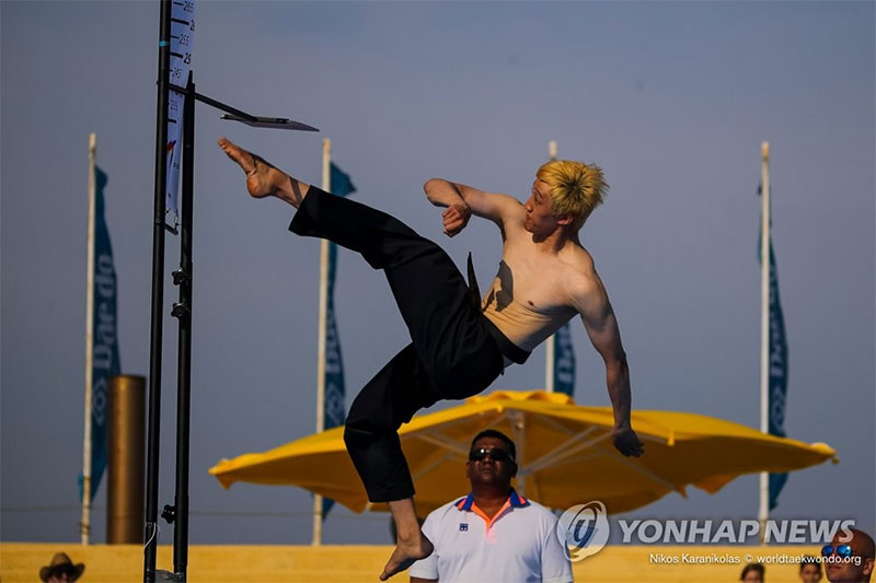 한국태권도, 세계비치선수권서 금6·은1·동3개 획득