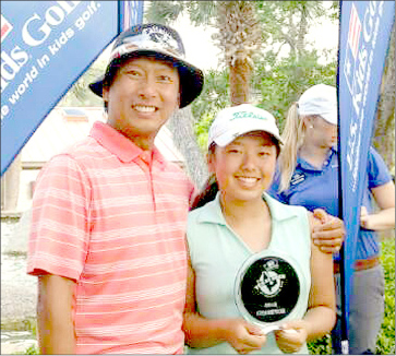 김아이린 양, US 키즈 골프대회 우승