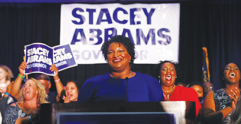사상 첫 흑인 여성 주지사 후보