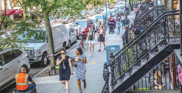“자유의 여신상이 한눈에” 전망 아름다운 동네 ‘브루클린 하이츠（Brooklyn Heights）’