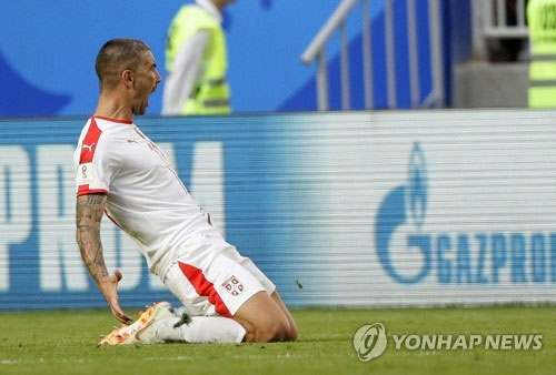[월드컵] ‘콜라로프 골맛’ 세르비아, 코스타리카에 1-0 승리