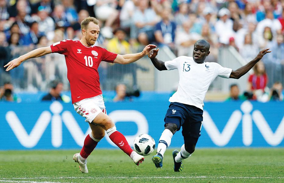 프랑스-덴마크 이번 대회 첫 0-0
