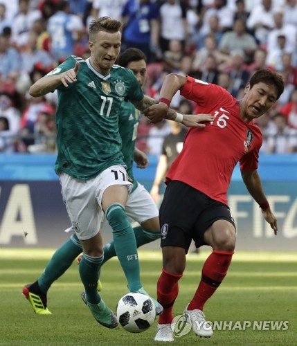 한국이 울린 독일…러시아서도 계속된 ‘챔피언 징크스’