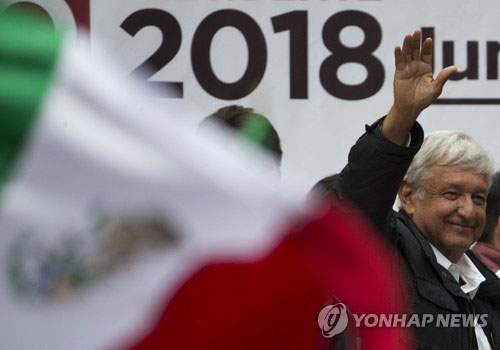 멕시코 대선 등 역대 최대 선거…89년만에 첫좌파정권 탄생 임박